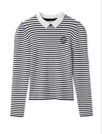 셀포드 CELFORD 로고 자수 니트 풀오버 스웨터