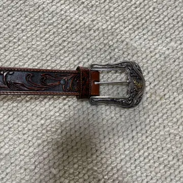 Tonylama 브라운 가죽 벨트