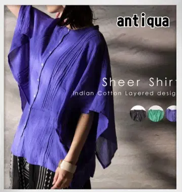 antiqua 시어 셔츠 인도 면 100% Regular 완판템