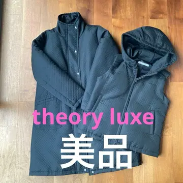 theory luxe 롱 코트와 베스트 세트