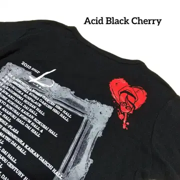 Acid Black Cherry 2015 L 투어 셔츠