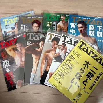 Tarzan 세트 이와모토 테루 표지 묶음 판매