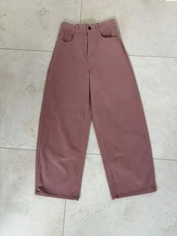 이지케어 코듀로이 와이드 팬츠