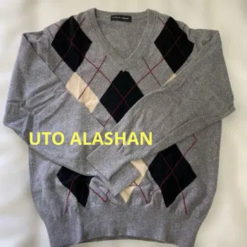 아가일 캐시미어 니트 UTO ALASHAN