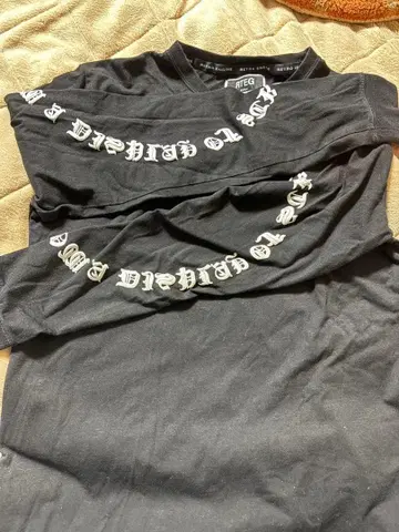 RTEG 블랙 긴팔 셔츠 M 사이즈