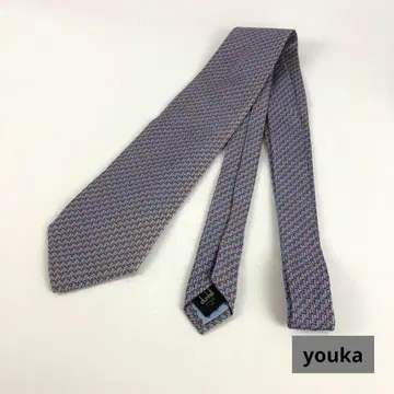 dunhill 던힐 넥타이 블루 핑크 남성용 브랜드