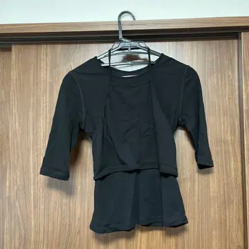 anuke 블랙 반팔 T셔츠