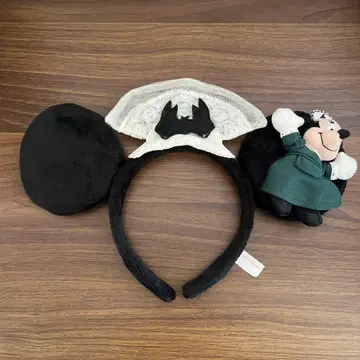 호른티드 맨션 미니 마우스 머리띠 피규어 포함