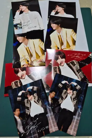 SUPER JUNIOR 예성 가챠 스태프 브로마이드 8장 세트