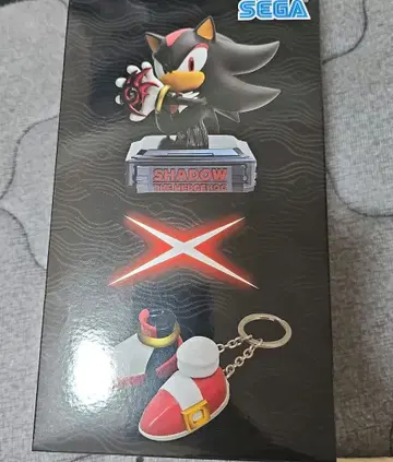 소닉 x 쉐도우 제너레이션즈 쉐도우 피규어 신발 키체인