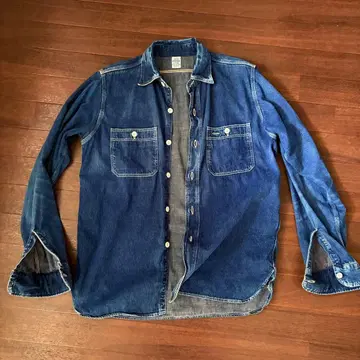 새상품급 웨어하우스 세코핸 데님 셔츠 S 36