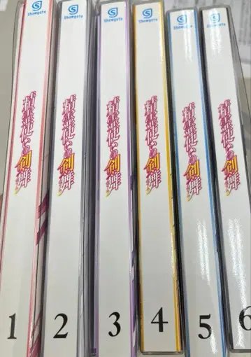 애니메이션 Blu-ray 정령의 검무 초회판 전6권 세트 전권