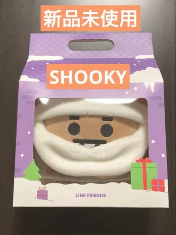 BT21 크리스마스 봉제 인형 SHOOKY