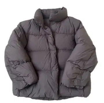 UNIQLO NANODESIGN XL 그레이 다운 자켓