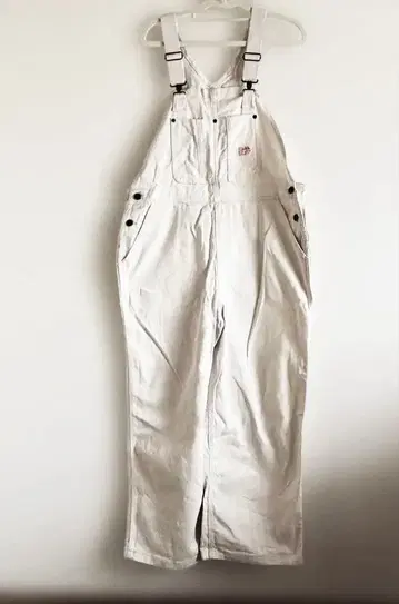 아이보리 면 100% 오버 사이즈 살로펫