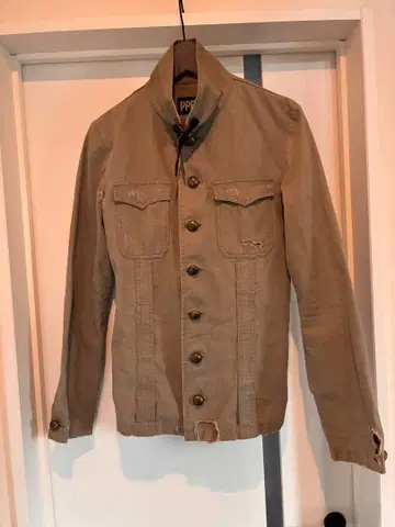 PPFM 카키 버튼 셔츠/자켓