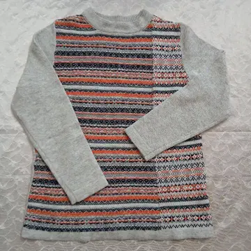 Switch Motion 스웨터 그레이 패턴 사이즈 M