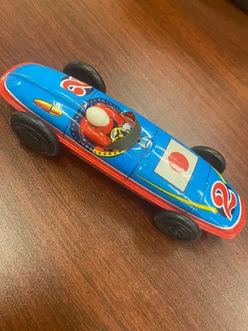 [ 초 레어 상품 양철 ] 일본 국기 디자인 레이싱카 No.2