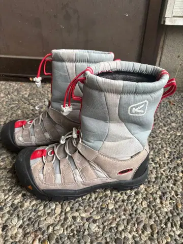 아웃도어 부츠 그레이 킨 부츠 26cm