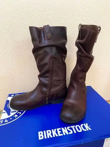 Birkenstock 브라운 롱 부츠 37 SARNIA HIGH