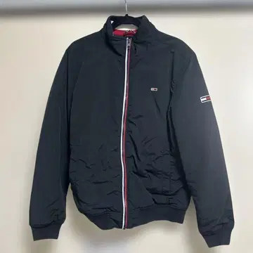 TOMMY JEANS 블랙 나일론 자켓 M