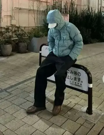 montbell 네쥬 다운 파카 스카이블루