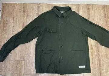 더 선즈 코튼 나일론 자켓 올리브 계열 밀리터리풍