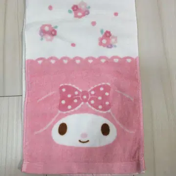 희귀 레어 마이멜로디 피아노짱 타월 산리오