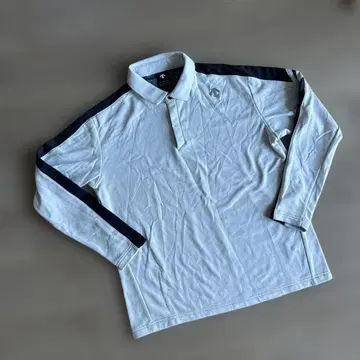 [ 새상품급 ] 데상트 골프 속기모 셔츠 L