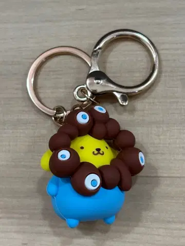 [ 미야쿠미야쿠 x 산리오 ] 입체 마스코트 컬러 키링 폼폼푸딩