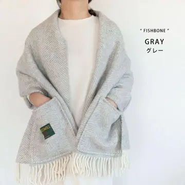 TWEEDMILL 울 스톨 그레이 계열