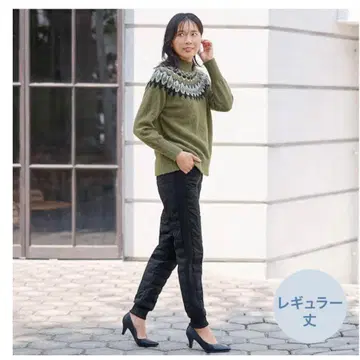 니토리 N+ 전후 양면 다운 팬츠 레귤러 기장