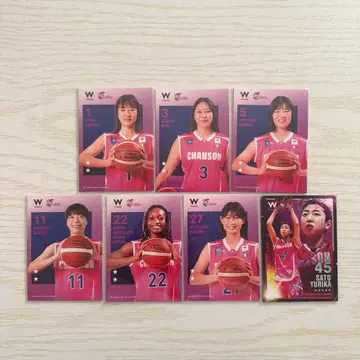 W리그 2025-2026 시즌 샹송 V 매직 트레이딩 카드