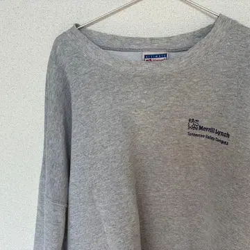 Merrill Lynch Hanes 맨투맨 메릴린치 그레이