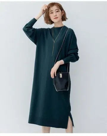 [세탁 가능] 비스코스 스트레치 스트레이트 니트 원피스 23구 완판