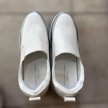 NOUVEL VOUG RELAX 슬립온 24.0cm 화이트