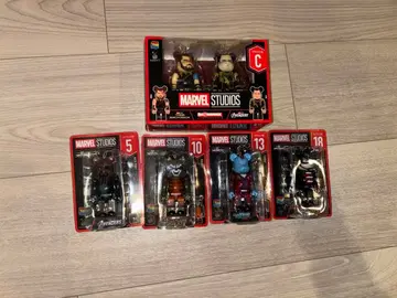 베어브릭 1번 복권 MARVEL STUDIOS 피규어 세트 5개