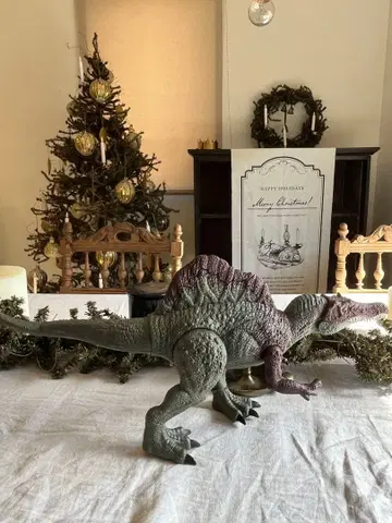 쥬라기 월드 마텔 스피노사우루스 데미지 버전