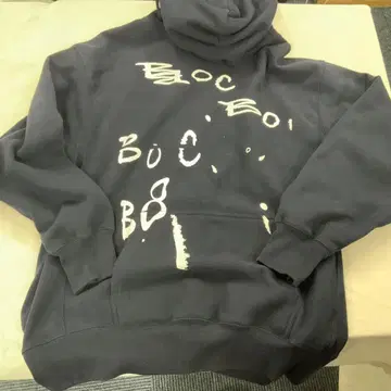 네이비 컬러 후드티 BOC 오리지널 상품 하나뿐인 상품