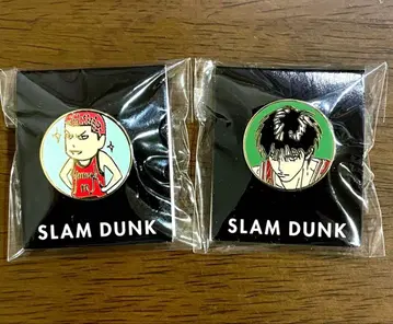 슬램덩크 강백호(사쿠라기 하나미치) 서태웅(루카와 카에데) 핀 배지 세트