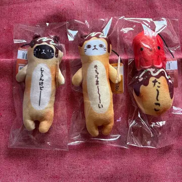 [ 오사카 한정 ] 노비네코 타코야키 3종 세트