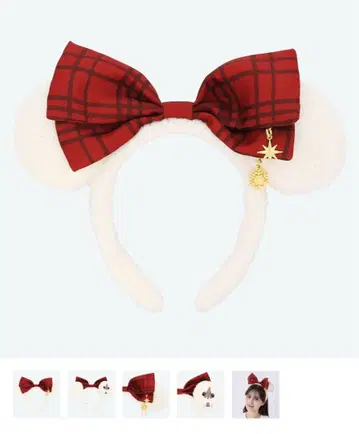 새상품 디즈니 크리스마스 릴린링 머리띠