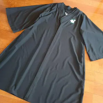 상태 좋음 후리소데 일본풍 패턴 자수 기모노풍 롱 기장 원피스