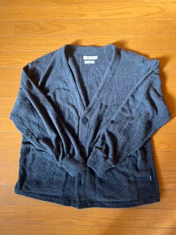 TURN ME ON 양면 파일 가디건 완판템 ( 네이비 )