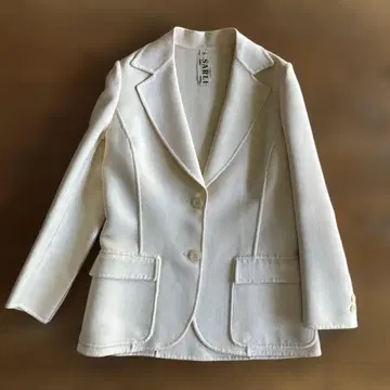 SARLI(사르리) 빈티지 이탈리아제 테일러드 자켓 아이보리 색상