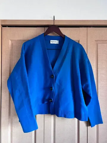 나곤스탠스 nagonstans 파랑 M 사이즈 가디건 엔폴드