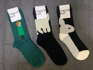 프렌치불 Frenchbull 삭스 3켤레 세트
