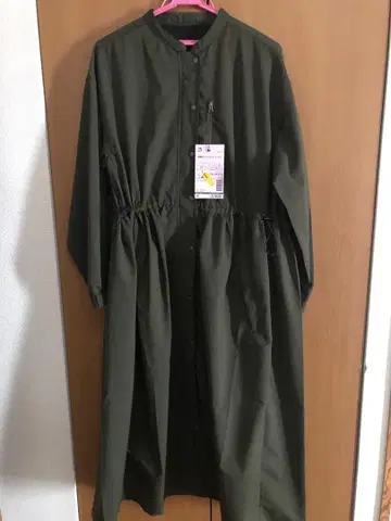 새상품 워크맨 여자 고발수 쉘 원피스 코트