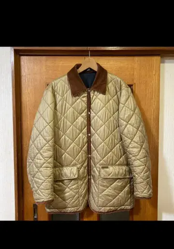 크로커다일 리버서블 퀼팅 자켓 L