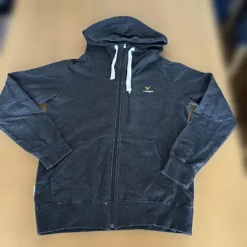 VENEX 풀 집업 후드티 XL 다크 그레이